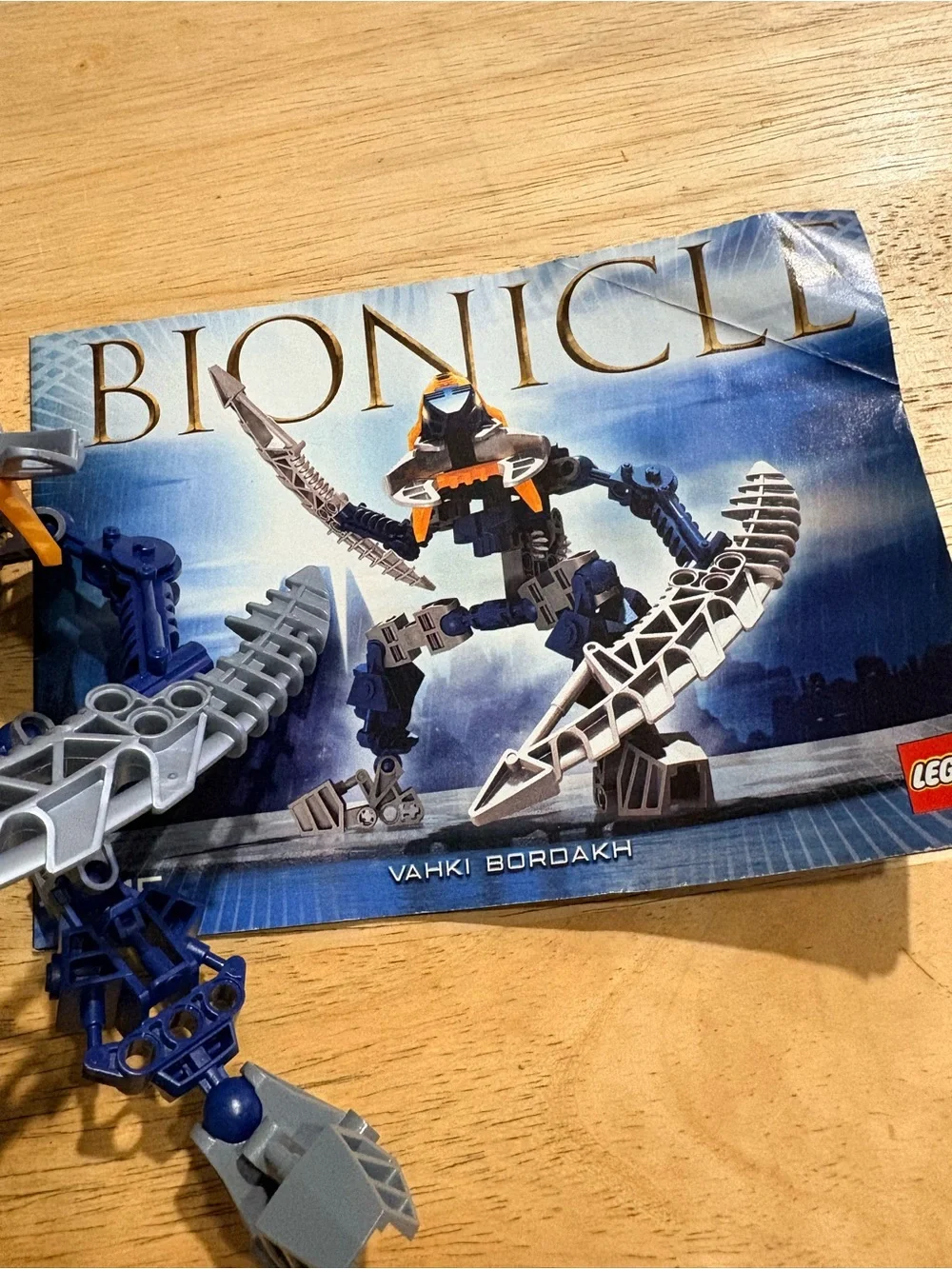 LEGO BIONICLE Vahki Bordakh 8615 (2004) – Vintage Figure